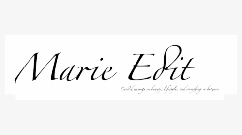 Marie Edit - Calligraphy, HD Png Download, Free Download