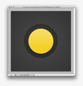 Web Design Button Tutorial - Circle, HD Png Download, Free Download