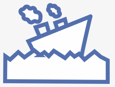 Clipart Sinking Pirate Ship, HD Png Download, Free Download