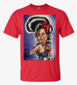 Caricatures Famous Music - Best Friend Shirt Red, HD Png Download, Free Download