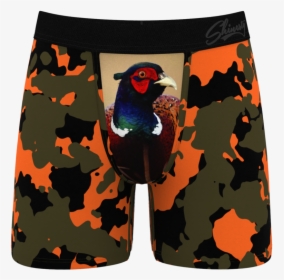 The Pleasant Pheasants Boxer Briefs - Board Short, HD Png Download, Free Download