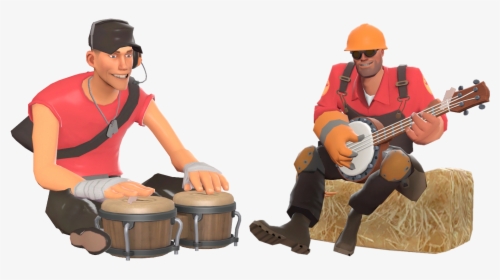 Poker Scout And Engineer - Team Fortress 2, HD Png Download, Free Download