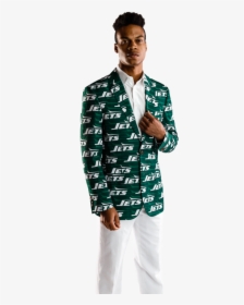 Men"s New York Jets Blazer - Logos And Uniforms Of The New York Jets, HD Png Download, Free Download