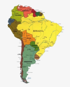 South America Country Shape, HD Png Download, Free Download