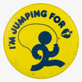 I"m Jumping For American Heart Association Cause Button - Circle, HD Png Download, Free Download