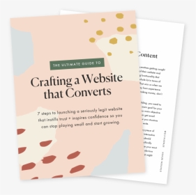 Website Strategy Guide - Brochure, HD Png Download, Free Download