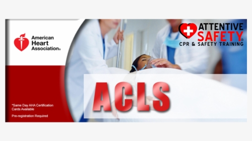 Certification Training Acls Cpr, HD Png Download, Free Download