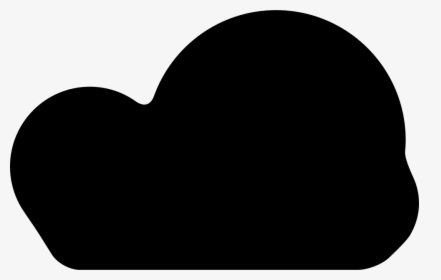 Dark Fluffy Cloud - Heart, HD Png Download, Free Download