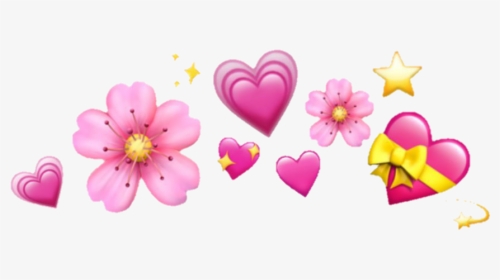Heart Emoji Crown Transparent, HD Png Download, Free Download