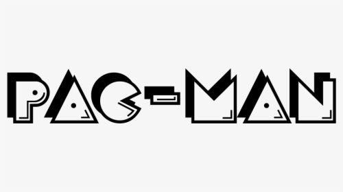 Pac-man - Pac Man Font White, HD Png Download, Free Download