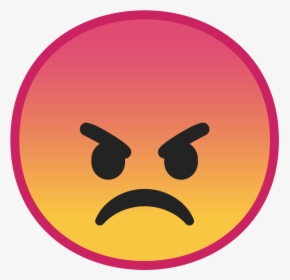 Pouting Face Icon - 😡 Google, HD Png Download, Free Download