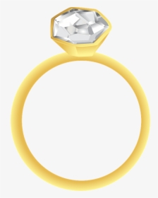 Diamond, Ring, Gold, Wedding, Jewelry, Diamond Ring - Anel Dourado Desenho Png, Transparent Png, Free Download