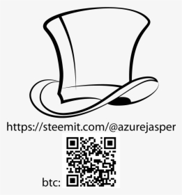 Top-hat - Line Art, HD Png Download, Free Download