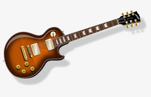 Electric Guitar Clip Art Png - Guitar Transparent Background, Png Download, Free Download