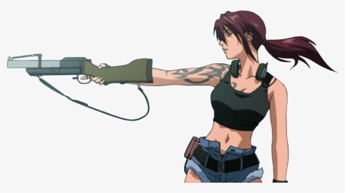 Clip Art Emjay S Profile Net - Black Lagoon Revy, HD Png Download, Free Download