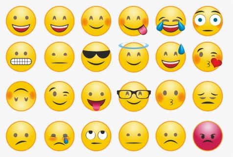 Emoji, Smilie, Whatsapp, Emotion, Laugh, Face, Happy - 20 Emojis, HD Png Download, Free Download