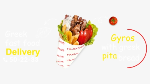 Transparent Gyros Png - French Fries, Png Download, Free Download