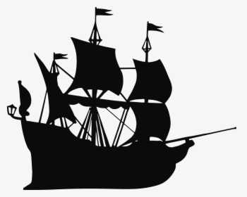 Ship Silhouette Boat Clip Art - Ship Silhouette Png, Transparent Png, Free Download