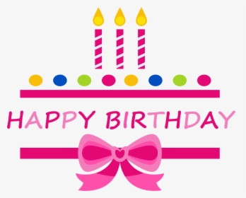 Happy Birthday Png Pink - Happy Birthday To You Png Transparent, Png Download, Free Download