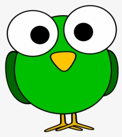 Birds Cartoon Green, HD Png Download, Free Download