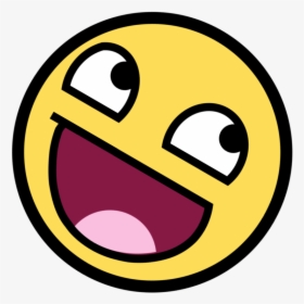 Smiley Face Animation - Happy Troll Face Emoji, HD Png Download, Free Download