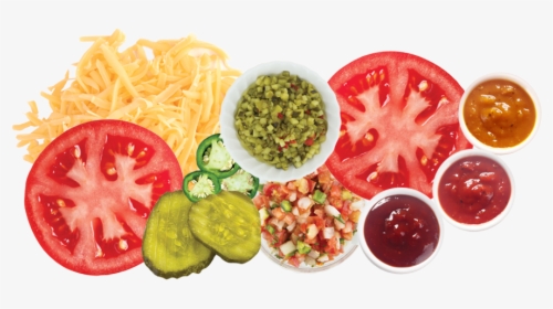 Fresh Toppings - Veg Fast Food Png, Transparent Png, Free Download