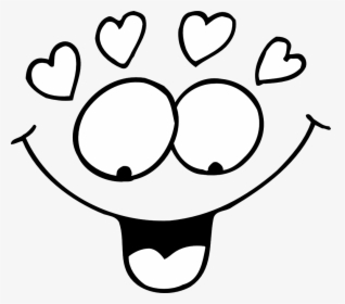 Googly Eyes Transparent Png - Valentine Black And White, Png Download, Free Download