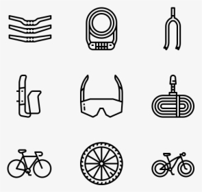 Bicycle - Casco Bicicleta Icon Png, Transparent Png, Free Download