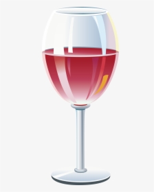 Wine-glass - Transparent Wine Vector Png, Png Download, Free Download