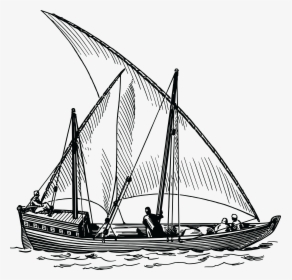 Transparent Sailing Ship Png - Clip Art Sail Boat, Png Download, Free Download
