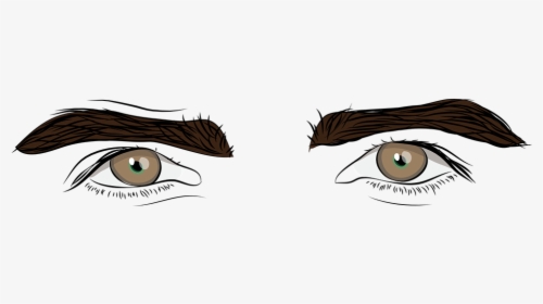 Eyes, Look, Sight, Men"s Eyes, Male - Man Cartoon Eyes Png, Transparent Png, Free Download