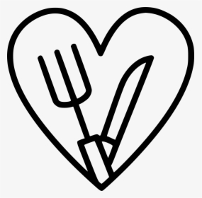 Food Icon Png - Black And White Food Png, Transparent Png, Free Download