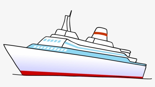 - Easy Drawing Of Ship - Boat Drawing Free Clip Art, HD Png Download, Free Download