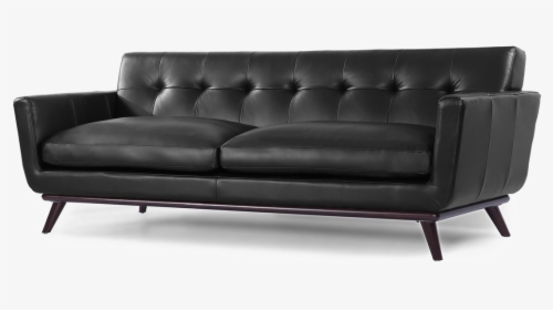 Black Sofa Transparent Images - Studio Couch, HD Png Download, Free Download