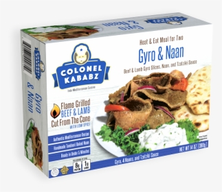 Colonel Kababz Gyro & Naan, HD Png Download, Free Download