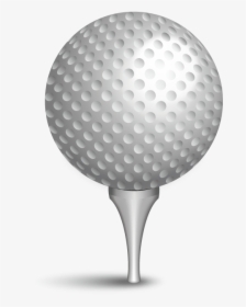 Golf Ball Png - Golf Ball On Tee Transparent, Png Download, Free Download