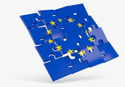 Square Puzzle Flag - European Union Flag Puzzle, HD Png Download, Free Download