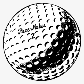 Vintage Golf Ball Vector, HD Png Download, Free Download