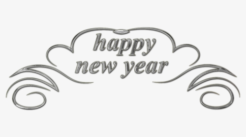 Happy New Year Png Text, Transparent Png, Free Download