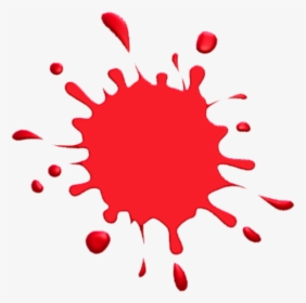Red Clipart Paint Splash - Red Color Splash Png, Transparent Png, Free Download