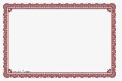 Certificate Design Png - Certificate Borders And Frames, Transparent Png, Free Download