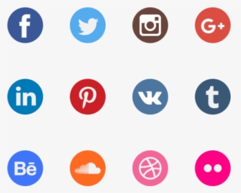 Social Media Icons Png Transparent - Logo Social Media Png, Png Download, Free Download
