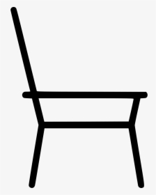 Chair Simple Sketch Furniture Home - Simple Chair Icon Png, Transparent Png, Free Download