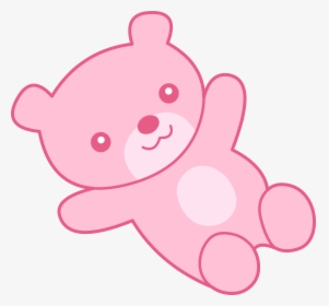 Cute Pink Teddy Bear Png Image Clipart - Pink Teddy Bear Clipart, Transparent Png, Free Download