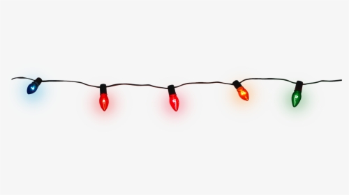 Christmas Lights Photoscape - Christmas Lights String Png, Transparent Png, Free Download