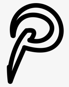 Pinterest Hand Drawn Logo - Icon, HD Png Download, Free Download
