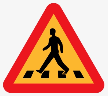 Safety Topic Image Road Sign Slippery Surface - Slippery Road Sign Vector, HD Png Download, Free Download