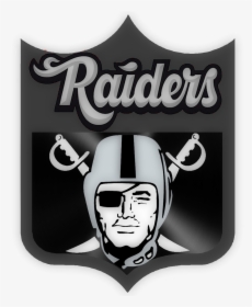 Transparent Pinterest Logo Png Black - Logo Oakland Raiders, Png Download, Free Download