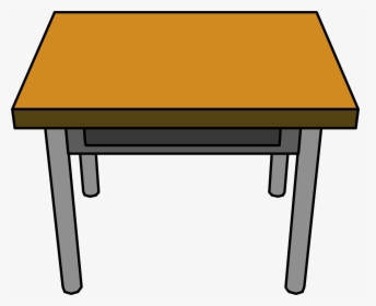 Desk Drawing - Desk Clipart, HD Png Download, Free Download