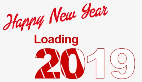 Happy New Year 2019 Png Clipart - Slippery Surface Sign, Transparent Png, Free Download